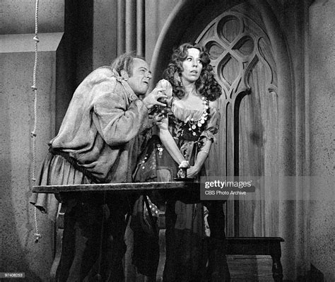 Carol Burnett As Esmeralda And Harvey Korman As Quasimodo On The