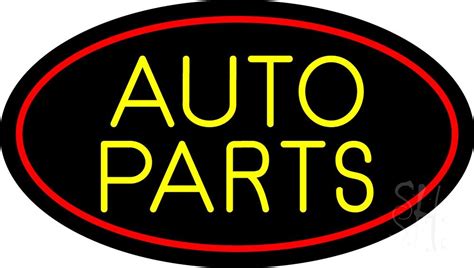 Auto Parts 1 Led Neon Sign Auto Parts Neon Signs Everything Neon