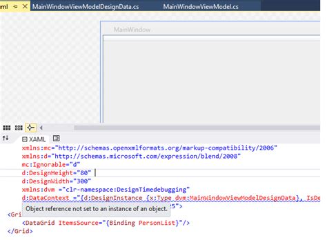 How To Debug The Design Time Errors In Wpf Xaml File Codeproject Hot Sex Picture