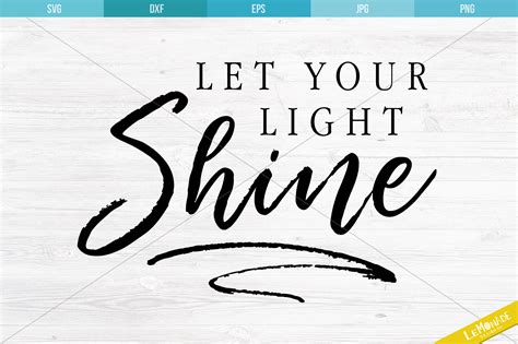 Let Your LIght Shine SVG Light Shine SVG Let Your Light Shine Camp Svg Svg Files For Cricut