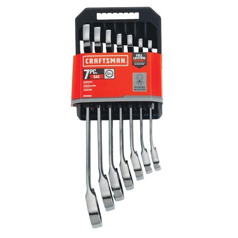 Craftsman 7 Piece Set 12 Point Standard Sae Ratchet Wrench In The