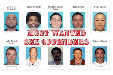 2 Of The Top 10 Texas Sex Offenders Have Been Captured
