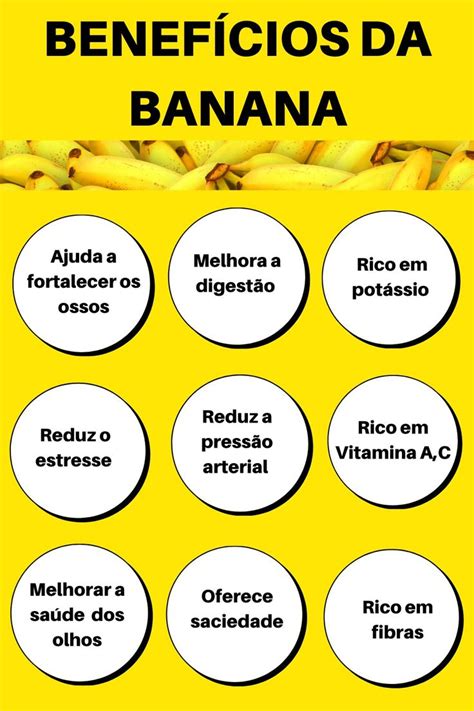BenefÍcios Da Banana Benefícios Da Banana Saúde E Nutrição Dicas De