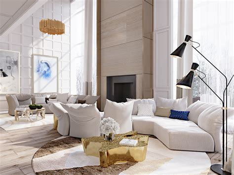Mid Century Modern Apartments Living Room Designs