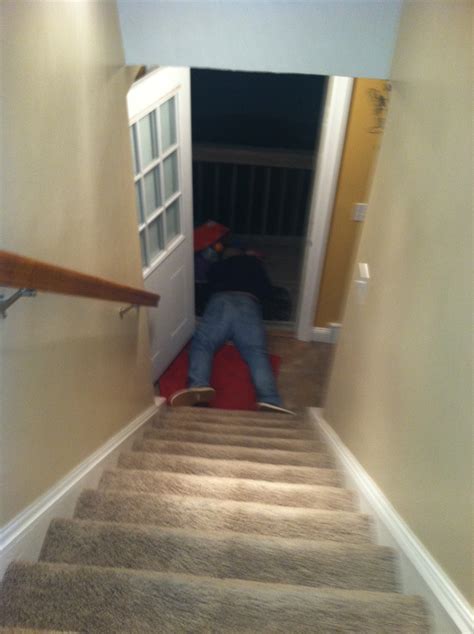 Kid Falls Down Stairs Picture Ebaums World
