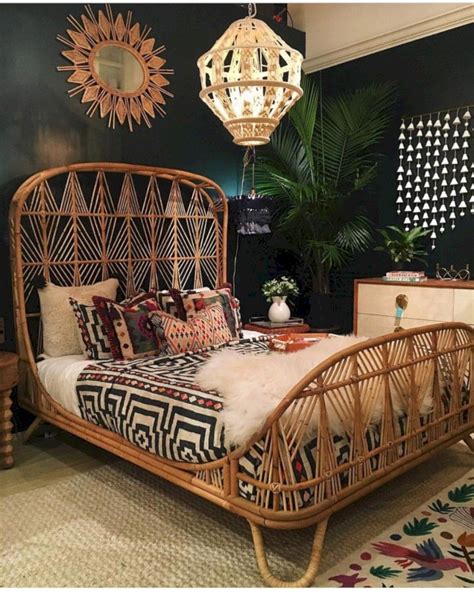 Awesome 42 Cool Bohemian Chic Bedroom Decoration Ideas More At