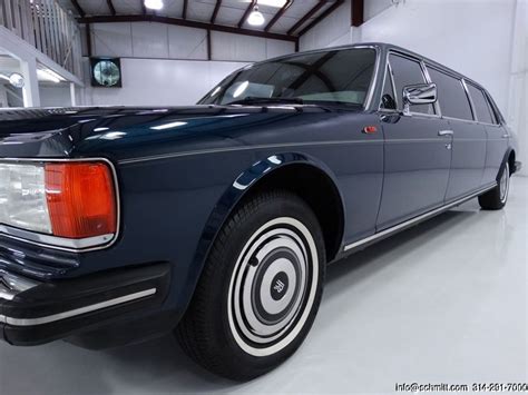 1986 Rolls Royce Silver Spur Factory Limousine 1 Of Only 16 Rolls Royce