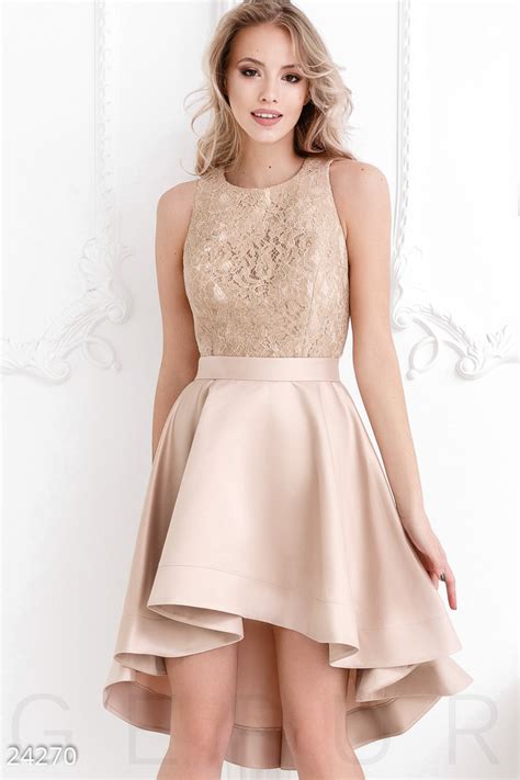 Нежное атласное платье арт 24270 ♡ интернет магазин Gepur