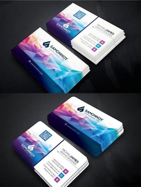 کارت ویزیت لایه باز شرکتی Business Card ایران جی اف ایکس