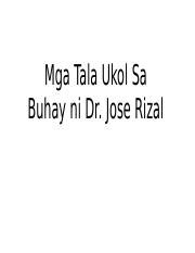 Mga Tala Ukol Sa Buhay Ni Dr Pptx Mga Tala Ukol Sa Buhay Ni Dr Jose Rizal Buhay At Pamilya Ni