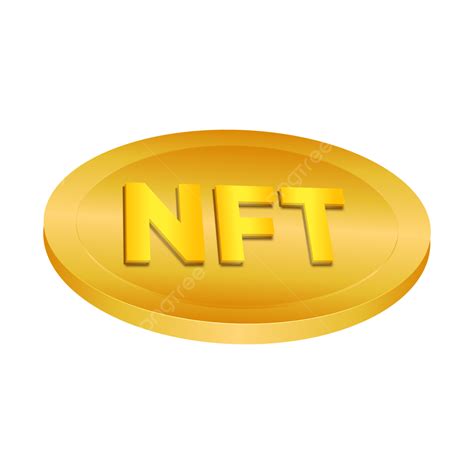 Golden Nft Non Fungible Token Crypto Coin Icon Png Image Nft Crypto