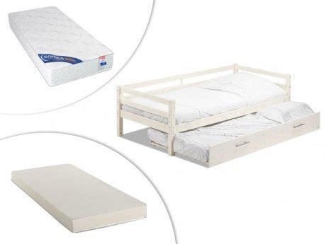 Kann ich meinen matratzen härtegrad berechnen? Set Ausziehbett AEDAN + Lattenrost + 2 Matratzen ...