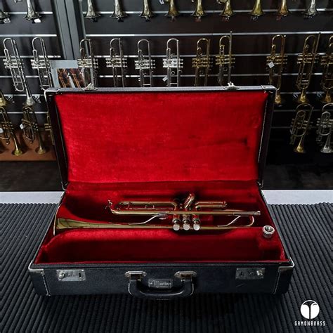 Best Era The Martin Imperial Trumpet Case Bach 10c Reverb Australia