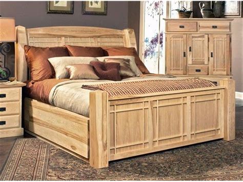Our handcrafted amish bedroom furniture delivers quality and style that last. Amish Hickory Bedroom Furniture | ... Bed With Storage AHI ...