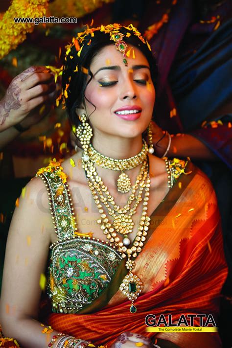 She has acted in telugu, tamil, malayalam and hindi language films, as well as a few films in english and kannada. WELCOME: Shriya Saran Hot Indian Wedding Photo Shoot for ...