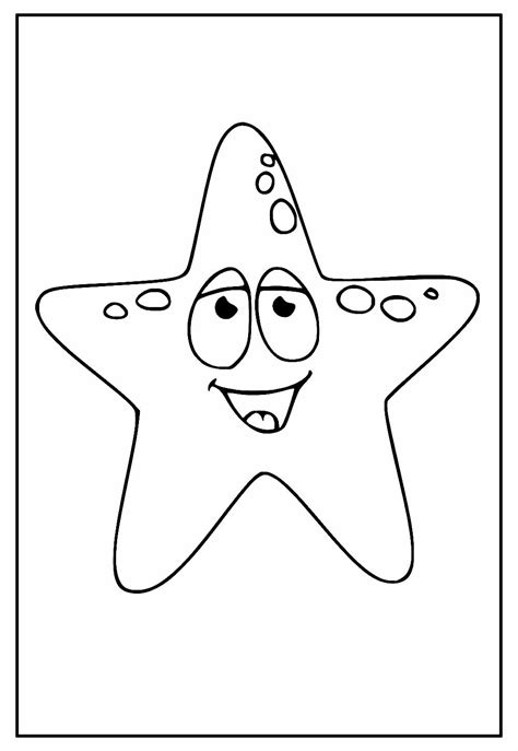 Desenhos De Estrela Do Mar Para Colorir Bora Colorir