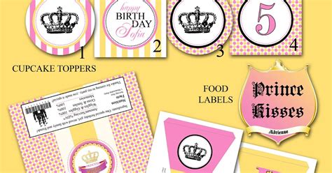 Paper Perfection Princess Party Printables