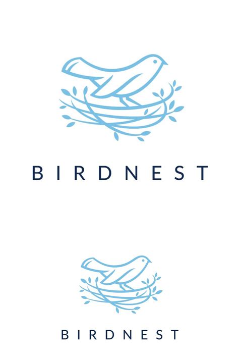 Bird Nest Logo Black And White Ncaafootball Broadcast