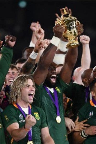 Siya Kolisi South Africas First Black Captain Lifts Rugby World Cup