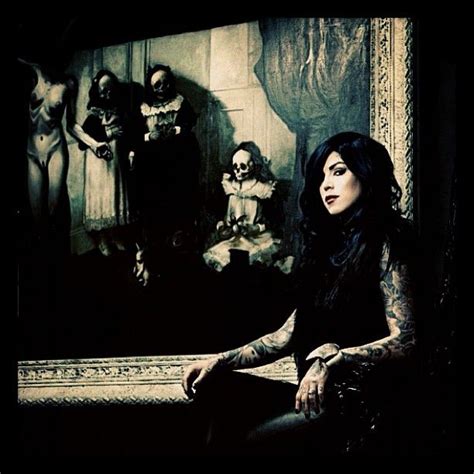 'da vinci heart drawing' tattoo on her right forearm. via Kat Von D | Becoming a tattoo artist, La ink, Tattoo artists