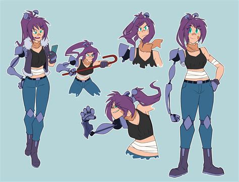 Character Poses Reference Sheet