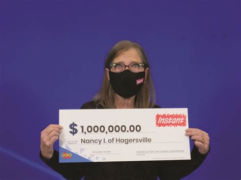 Hagersville Resident Wins Top Prize With Instant 1000000 Jackpot