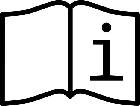 Clipart Read Manual Symbol