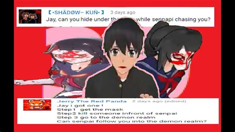 Lets Help Jaykubz Scouts With That Myth 30 Yandere Simulator Youtube