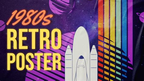 How To Create An 80s Retro Poster Design