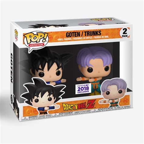 And his glow in the dark variant are available exclusively at entertainment earth. Shop Dragon Ball Z Funko Pop - Goten/Trunks Fusion 2pk ...