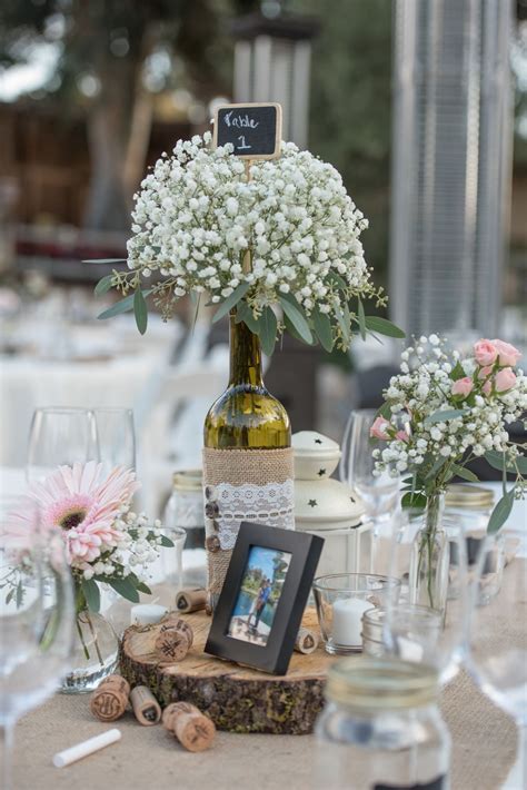 Wedding Wine Bottle Centerpieces A Perfect Addition To Your Big Day