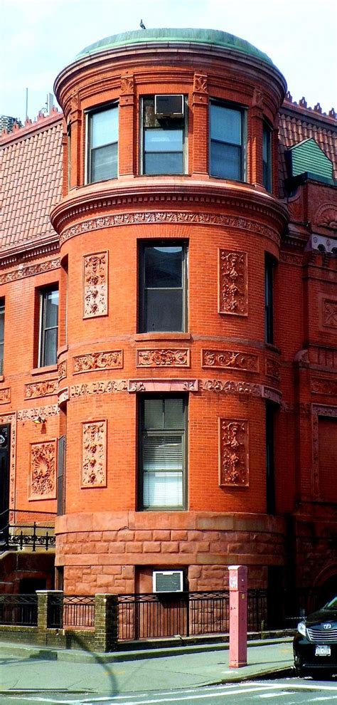 Windows Brickwork And Sculpture In Williamsburg Brooklyn Nyc