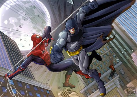 Robert Henderson Spiderman Vs Batman