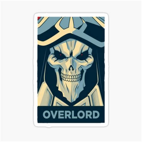 Overlord Sticker By Yusuflakhdar Redbubble