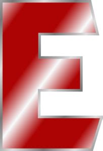 Agt log logística e cargas ltda. Red Gradient E Clip Art at Clker.com - vector clip art ...