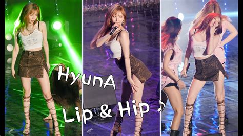 [4k] 190514 hyuna 현아 lip and hip 립앤힙 직캠 fancam 한국외대글로벌캠퍼스 축제 by sphinx youtube