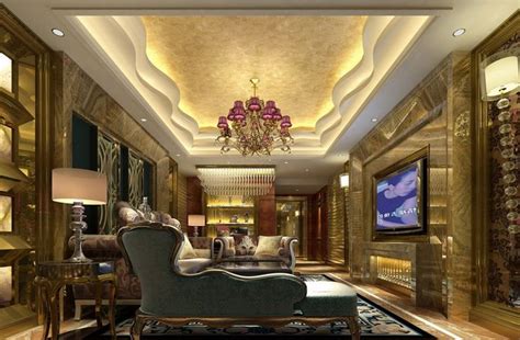 Beautiful Ceiling Luxury Living Room Design False Ceiling Design