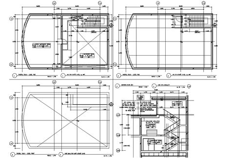 Autocad Drawing File Giving The Details Of The Machinery Building