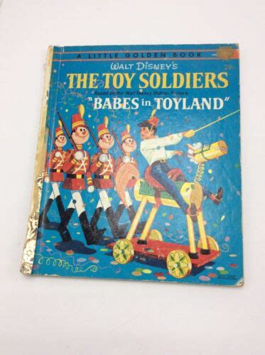 Little Golden Books The Toy Soldiers Babes In Toyland 1961 Bxz10 Ebay