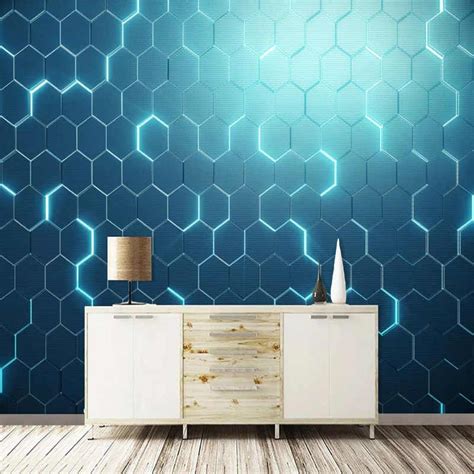 Custom Mural Wallpaper 3d Stereo Abstract Geometric Photo Wall Paper