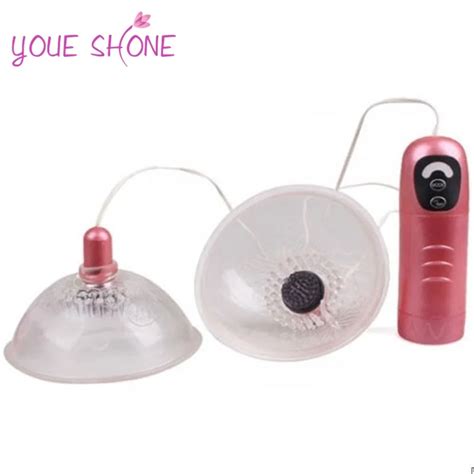 Youe Shone New Nipple Sucker Vibrator Massage Vacuum Cup Stimulator Breast Massager Vibrating