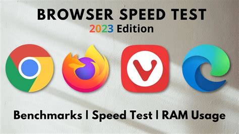 Edge Vs Chrome Vs Firefox Vs Vivaldi Speed Test 2023 Edition YouTube