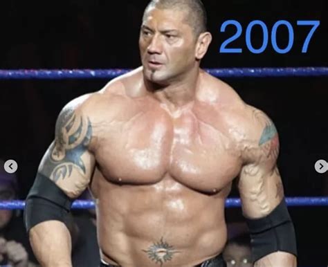 Wwe Legend Batista Shows Off Incredible Body Transformation Over The