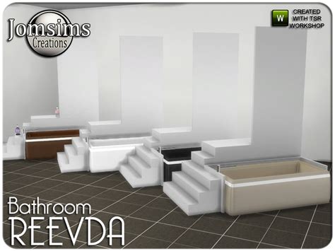 Reevda Bathtub Found In Tsr Category Sims 4 Showers And Tubs Sims