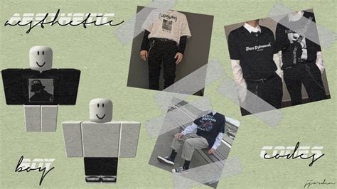 Aesthetic Boy Outfits Roblox Codes See The Best And Latest Aesthetic