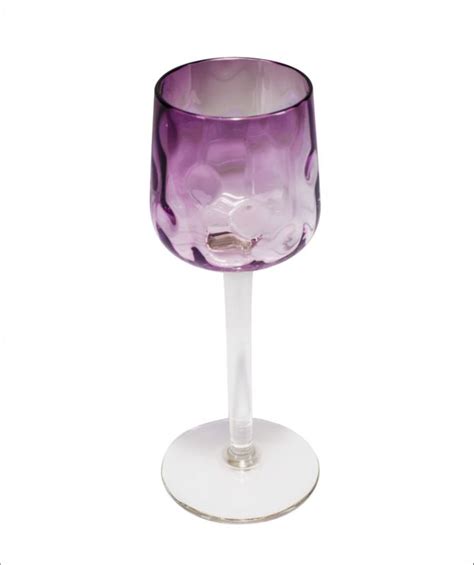 9 Wine Glasses „meteor“ Koloman Moser 1900 S