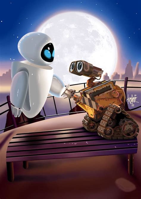 EVA And WALL E By Manukongolo On DeviantART Wall E And Eve Disney