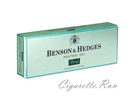 Benson And Hedges Menthol 100s Luxury Box Cigarettes Cigaretterun