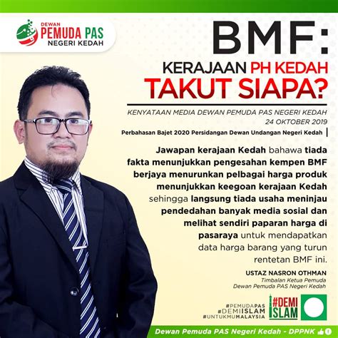 Download as docx, pdf, txt or read online from scribd. BMF: Kerajaan PH Kedah Takut Siapa - Berita Parti Islam Se ...