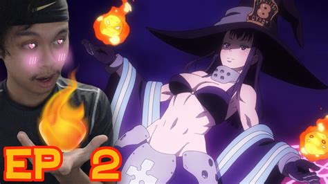 Maki Senpaiiii ~ Fire Force Episode 2 Reaction Youtube